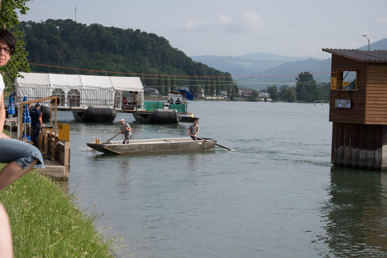 SM Wallbach - Boot 48, Ziellandung