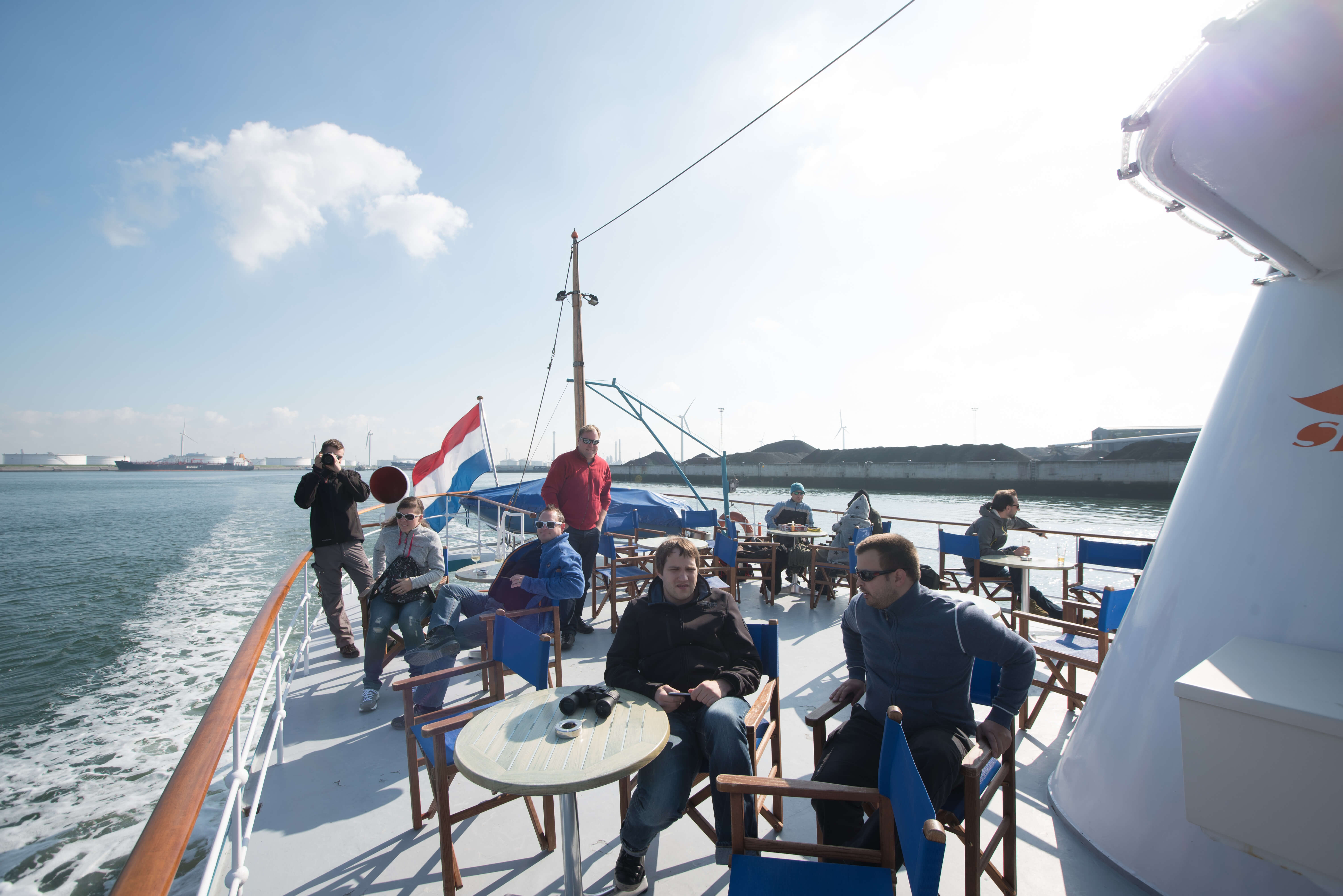 Vereinsreise Rotterdam, Hafenrundfahrt