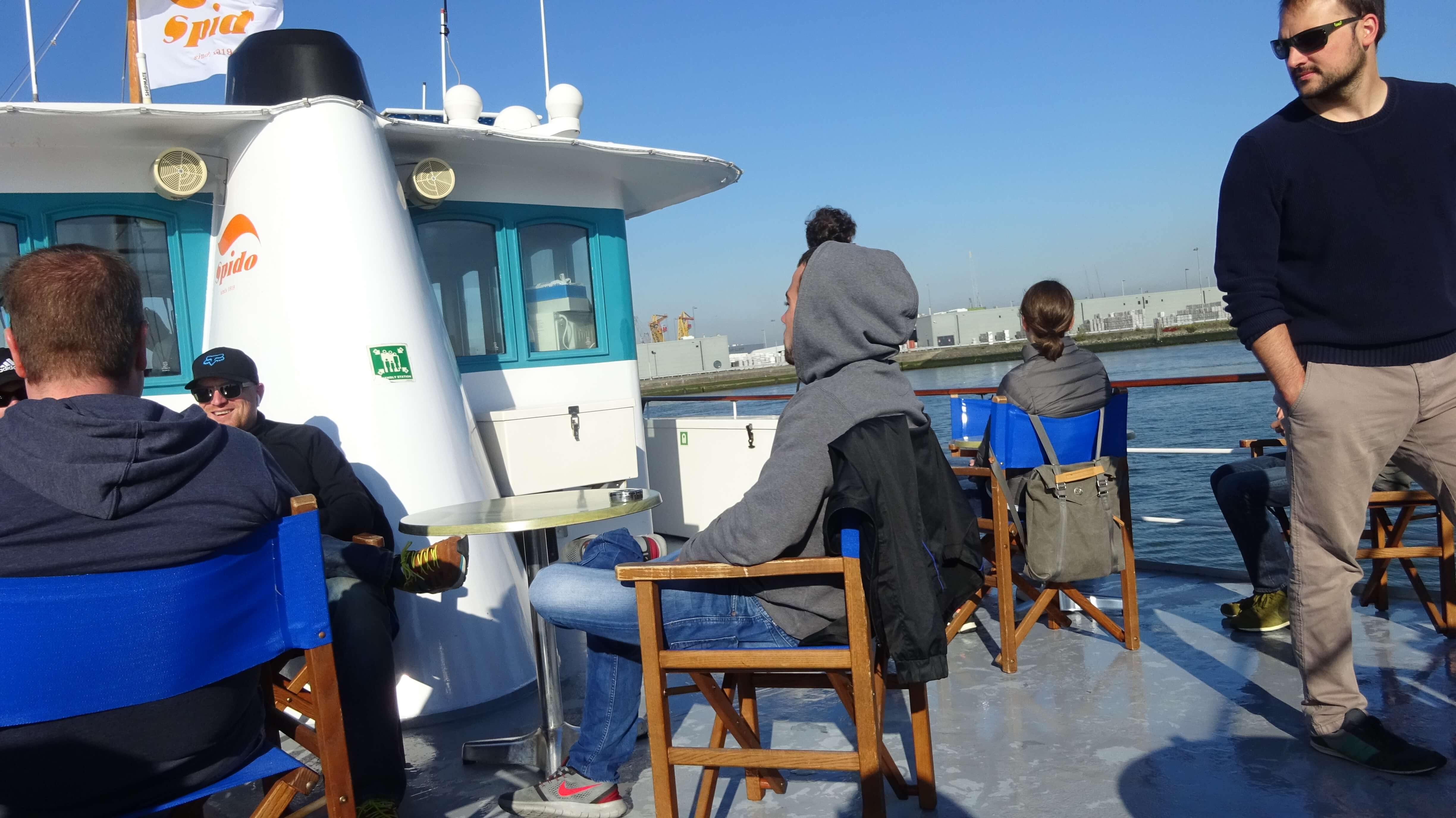 Vereinsreise Rotterdam, Hafenrundfahrt
