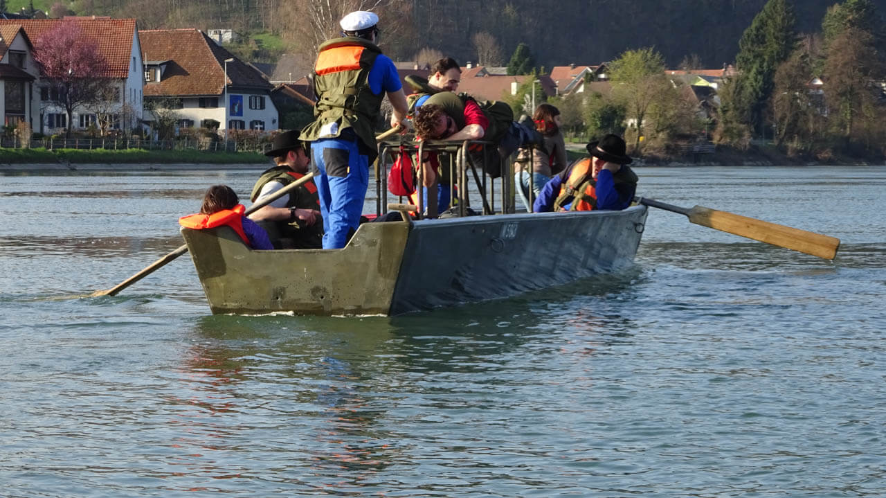 Talfahrt Brugg, Boot