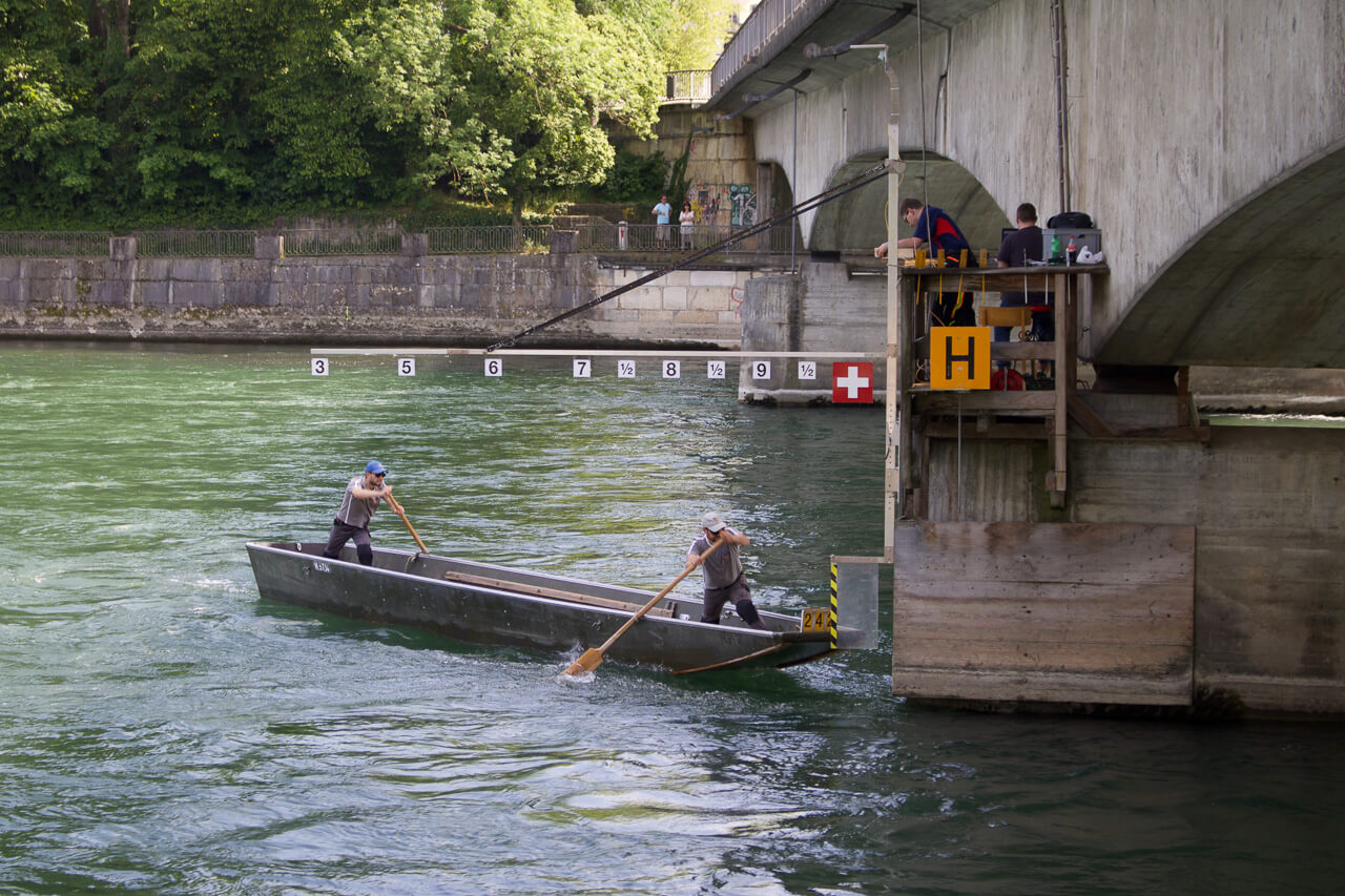 Adlercup Aarau, Unterfahren