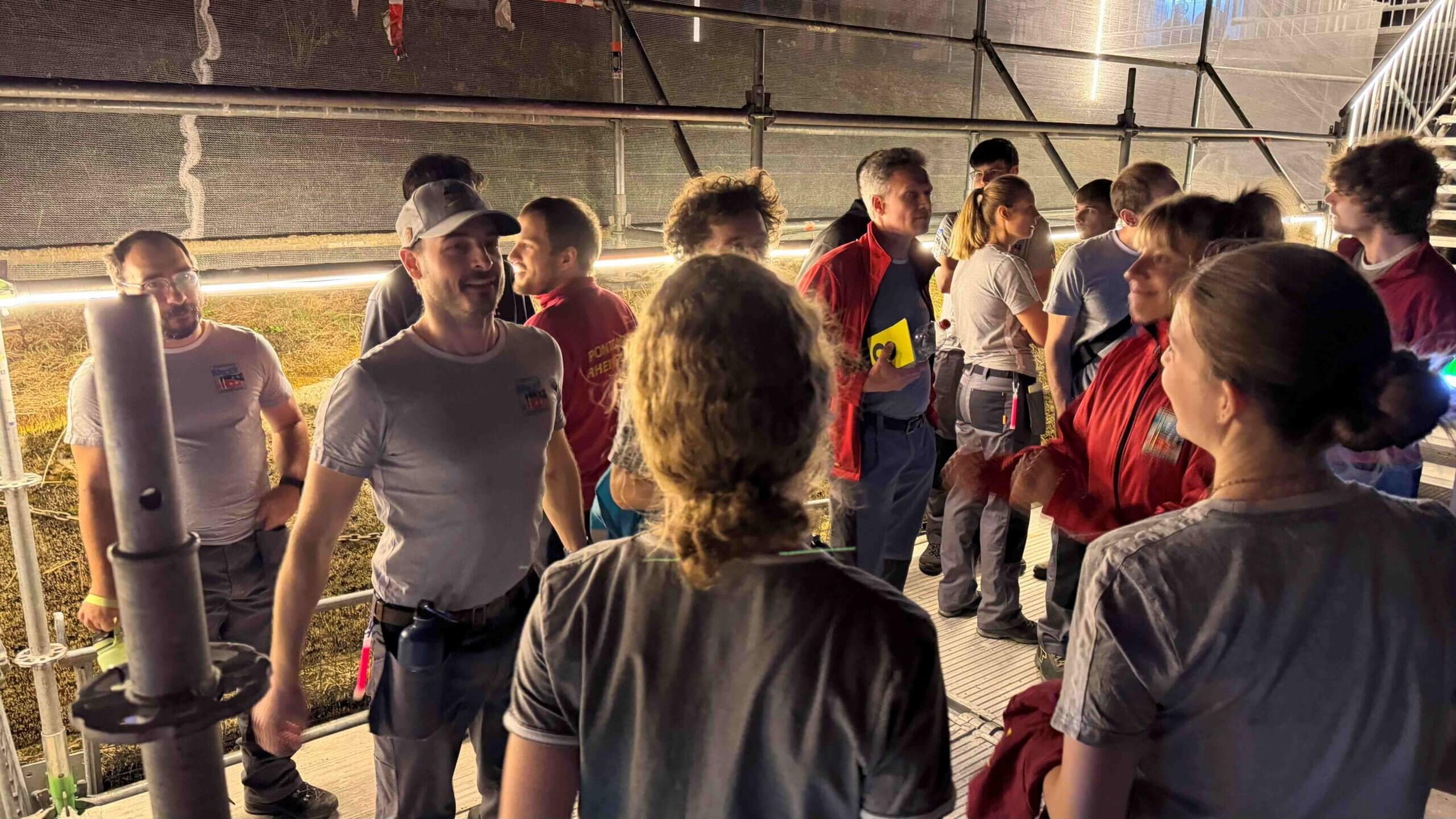 Kurz vor dem Start – Die Spannung steigt. Foto: Simon De Bona