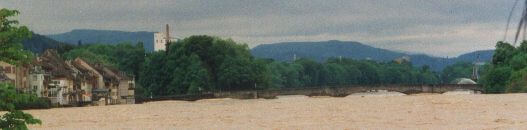 Hochwasser Zollbrücke